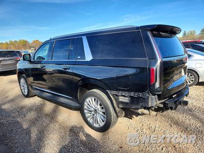 Drugie zdjęcie samochodu z przodu: 2023 CADILLAC ESCALADE ESV LUXURY VIN:1GYS4JKL8PR256431 - miniatura