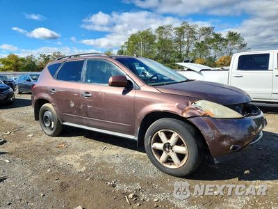 Czwarte zdjęcie samochodu z boku: 2004 NISSAN MURANO SL VIN:JN8AZ08W24W326392 - miniatura