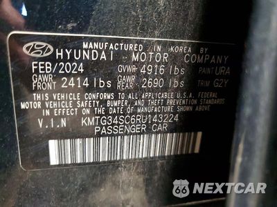 Zdjęcie 13 z 13 samochodu: 2024 GENESIS G70 2.5T STANDARD VIN:KMTG34SC6RU143224 - miniatura