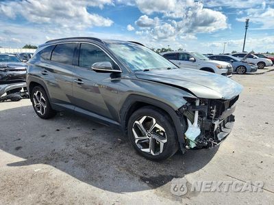 Czwarte zdjęcie samochodu z boku: 2022 HYUNDAI TUCSON LIMITED VIN:5NMJE3AE8NH071892 - miniatura