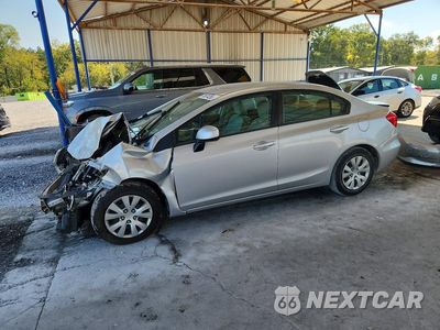 2012 HONDA CIVIC LX 19XFB2F54CE050866 - główne zdjęcie licytacji z USA - miniatura