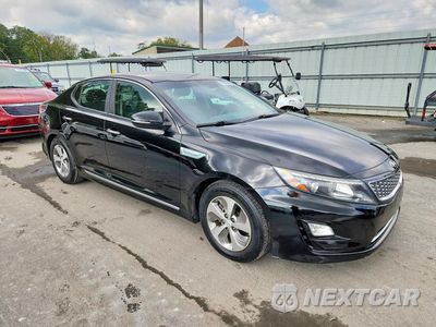 Czwarte zdjęcie samochodu z boku: 2014 KIA OPTIMA HYBRID LX VIN:KNAGM4ADXE5063352 - miniatura