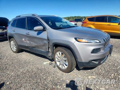 Czwarte zdjęcie samochodu z boku: 2017 JEEP CHEROKEE LIMITED VIN:1C4PJMDB9HW520236 - miniatura