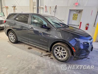 Czwarte zdjęcie samochodu z boku: 2022 CHEVROLET EQUINOX LS VIN:3GNAXHEVXNS206789 - miniatura