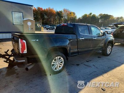 Trzecie zdjęcie samochodu z tyłu: 2016 GMC CANYON SLT VIN:1GTP6DE18G1395183 - miniatura