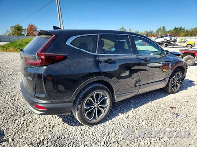 Trzecie zdjęcie samochodu z tyłu: 2022 HONDA CR-V EX VIN:2HKRW2H53NH634575 - miniatura