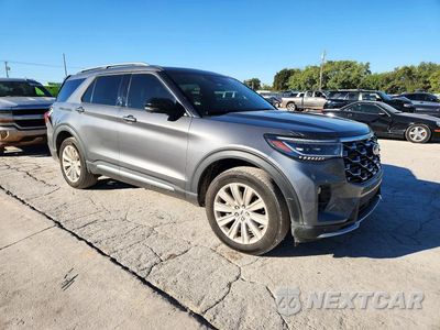 Czwarte zdjęcie samochodu z boku: 2025 FORD EXPLORER PLATINUM VIN:1FMUK8HH3SGA18549 - miniatura