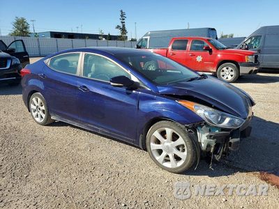 Czwarte zdjęcie samochodu z boku: 2013 HYUNDAI ELANTRA LIMITED VIN:5NPDH4AE4DH408490 - miniatura
