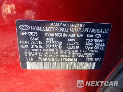 Zdjęcie 14 z 14 samochodu: 2026 HYUNDAI IONIQ 5 SEL VIN:7YAKNDDC5TY045634 - miniatura