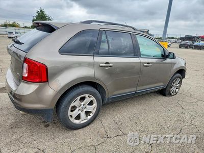 Trzecie zdjęcie samochodu z tyłu: 2014 FORD EDGE SEL VIN:2FMDK3JC2EBB16890 - miniatura