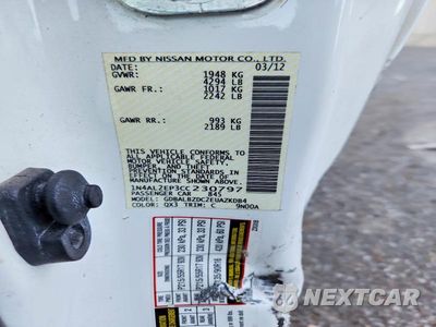 Zdjęcie 12 z 12 samochodu: 2012 NISSAN ALTIMA 2.5 S VIN:1N4AL2EP3CC230797 - miniatura