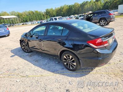 Drugie zdjęcie samochodu z przodu: 2015 HONDA CIVIC EX VIN:19XFB2F89FE068164 - miniatura