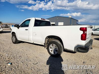 Drugie zdjęcie samochodu z przodu: 2021 CHEVROLET SILVERADO C1500 VIN:3GCNWAEH9MG105999 - miniatura