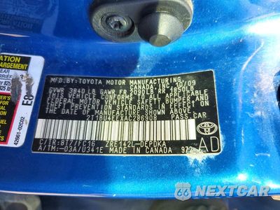 Zdjęcie 12 z 12 samochodu: 2010 TOYOTA COROLLA LE VIN:2T1BU4EEXAC286908 - miniatura