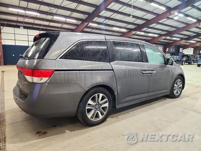 Trzecie zdjęcie samochodu z tyłu: 2016 HONDA ODYSSEY TOURING VIN:5FNRL5H94GB041662 - miniatura