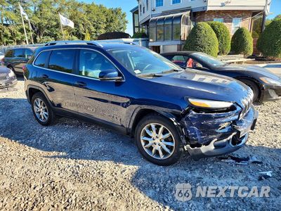 Czwarte zdjęcie samochodu z boku: 2018 JEEP CHEROKEE LIMITED VIN:1C4PJMDX7JD571974 - miniatura