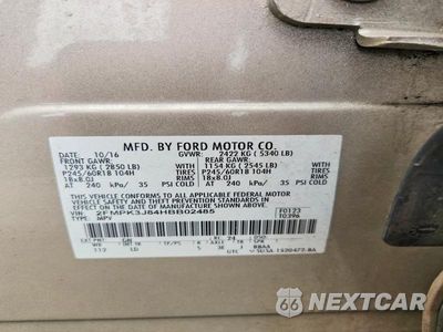 Zdjęcie 13 z 13 samochodu: 2017 FORD EDGE SEL VIN:2FMPK3J84HBB02485 - miniatura