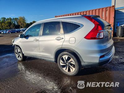 Drugie zdjęcie samochodu z przodu: 2016 HONDA CR-V TOURING VIN:5J6RM4H96GL033108 - miniatura
