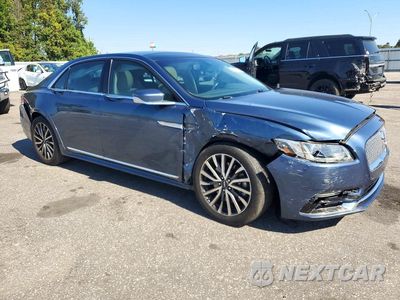 Czwarte zdjęcie samochodu z boku: 2018 LINCOLN CONTINENTAL SELECT VIN:1LN6L9SKXJ5601792 - miniatura