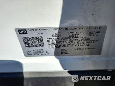 Zdjęcie 14 z 14 samochodu: 2024 CHEVROLET EQUINOX LT VIN:3GNAXUEG2RS214062 - miniatura