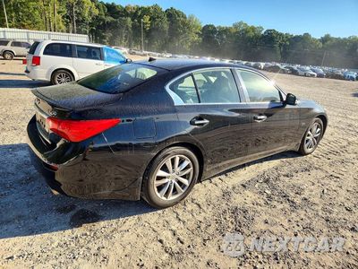 Trzecie zdjęcie samochodu z tyłu: 2017 INFINITI Q50 2.0T PREMIUM VIN:JN1CV7AP8HM640564 - miniatura