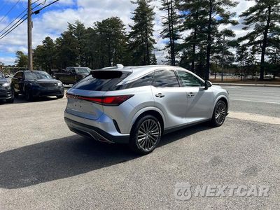 Czwarte zdjęcie samochodu z boku: 2023 LEXUS RX 350 LUXURY VIN:2T2BAMCA3PC035743 - miniatura