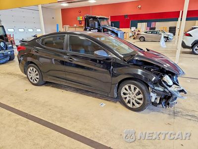 Czwarte zdjęcie samochodu z boku: 2011 HYUNDAI ELANTRA GLS VIN:5NPDH4AE4BH042768 - miniatura