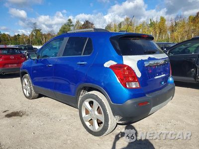 Drugie zdjęcie samochodu z przodu: 2016 CHEVROLET TRAX LTZ VIN:KL7CJRSB3GB583950 - miniatura