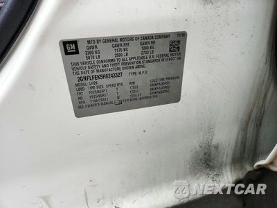 Zdjęcie 13 z 13 samochodu: 2017 CHEVROLET EQUINOX LT VIN:2GNFLFEK5H6243327 - miniatura