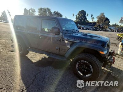 Czwarte zdjęcie samochodu z boku: 2018 JEEP WRANGLER UNLIMITED RUBICON VIN:1C4HJXFG9JW301099 - miniatura