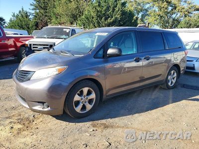 2015 TOYOTA SIENNA L 7-PASSENGER 5TDZK3DC0FS596157 - główne zdjęcie licytacji z USA - miniatura