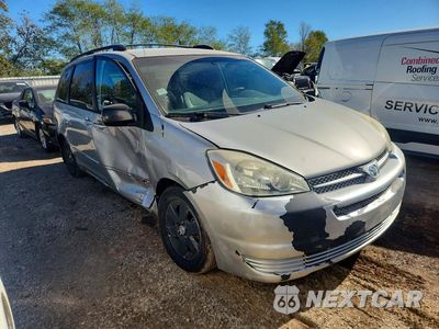 Czwarte zdjęcie samochodu z boku: 2004 TOYOTA SIENNA LE 7 PASSENGER VIN:5TDZA23CX4S073899 - miniatura