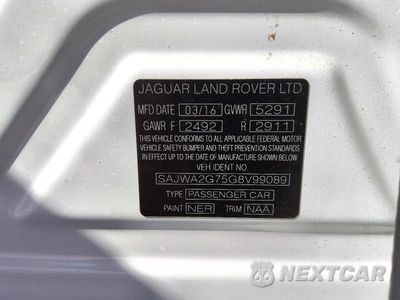 Zdjęcie 12 z 13 samochodu: 2016 JAGUAR XJL PORTFOLIO VIN:SAJWA2G75G8V99089 - miniatura
