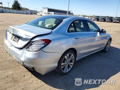 Trzecie zdjęcie samochodu z tyłu: 2018 MERCEDES-BENZ C 300 4MATIC VIN:WDDWF4KB2JR350604 - miniatura