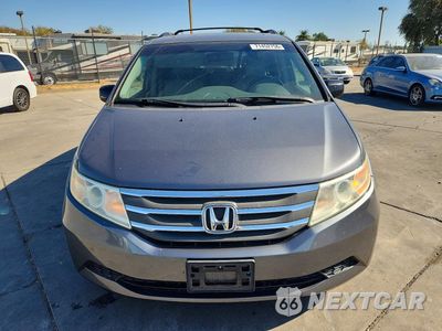 Piąte zdjęcie samochodu w środku: 2011 HONDA ODYSSEY EXL VIN:5FNRL5H68BB097831 - miniatura
