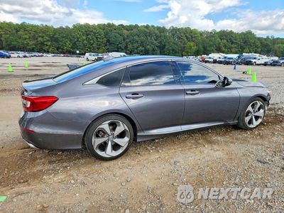Trzecie zdjęcie samochodu z tyłu: 2018 HONDA ACCORD TOURING VIN:1HGCV1F99JA168579 - miniatura
