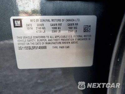 Zdjęcie 12 z 12 samochodu: 2015 CHEVROLET IMPALA LTZ VIN:2G1155SL5F9149988 - miniatura
