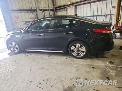 Drugie zdjęcie samochodu z przodu: 2017 KIA OPTIMA HYBRID EX VIN:KNAGU4LC9H5004480 - miniatura