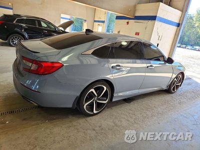 Trzecie zdjęcie samochodu z tyłu: 2022 HONDA ACCORD SPORT SE VIN:1HGCV1F41NA073394 - miniatura