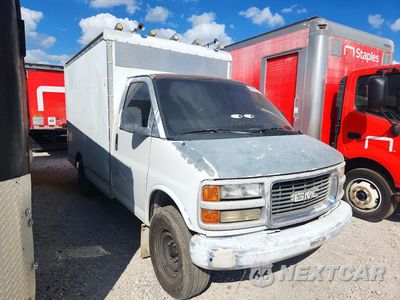 Czwarte zdjęcie samochodu z boku: 2001 GMC SAVANA BOX TRUCK VIN:1GDHG31RX11219598 - miniatura