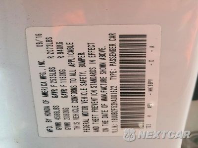 Zdjęcie 13 z 13 samochodu: 2017 ACURA TLX TECH VIN:19UUB2F52HA001622 - miniatura
