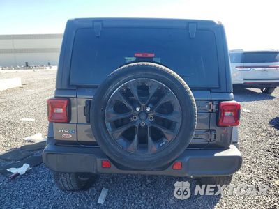 Zdjęcie 6 z 13 samochodu: 2021 JEEP WRANGLER UNLIMITED SAHARA 4XE VIN:1C4JJXP63MW847585 - miniatura