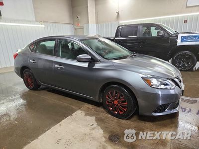 Czwarte zdjęcie samochodu z boku: 2019 NISSAN SENTRA S VIN:3N1AB7AP3KY355033 - miniatura