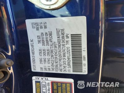 Zdjęcie 13 z 13 samochodu: 2020 HONDA CR-V EXL VIN:5J6RW2H81LL025210 - miniatura