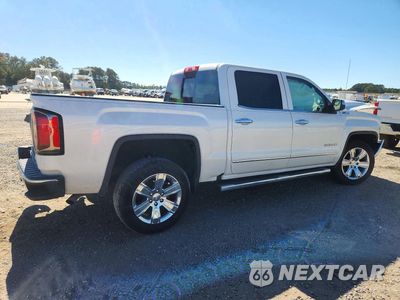 Trzecie zdjęcie samochodu z tyłu: 2018 GMC SIERRA K1500 SLT VIN:3GTU2NECXJG108425 - miniatura