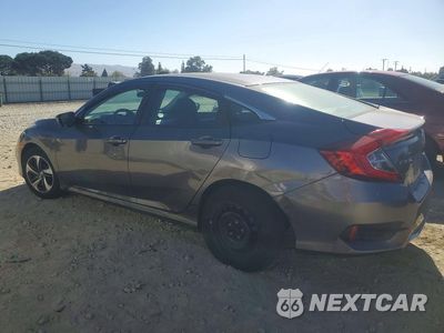 Drugie zdjęcie samochodu z przodu: 2019 HONDA CIVIC LX VIN:19XFC2F61KE200727 - miniatura