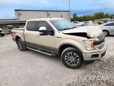 Czwarte zdjęcie samochodu z boku: 2018 FORD F150 SUPERCREW VIN:1FTEW1E54JFC23834 - miniatura