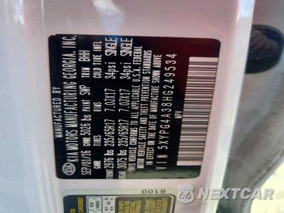 Zdjęcie 13 z 13 samochodu: 2017 KIA SORENTO LX VIN:5XYPG4A38HG249534 - miniatura