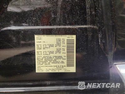 Zdjęcie 14 z 14 samochodu: 2019 NISSAN MURANO SL VIN:5N1AZ2MSXKN165766 - miniatura