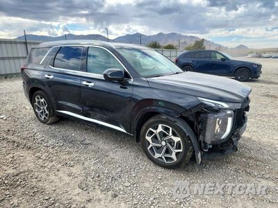 Czwarte zdjęcie samochodu z boku: 2021 HYUNDAI PALISADE CALLIGRAPHY VIN:KM8R7DHE3MU298841 - miniatura